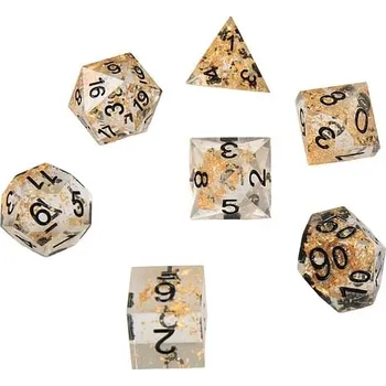 Příslušenství k deskovým hrám imago Sada kostek - Zlaté vločky