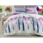 Flanelové povlečení 140x200, 70x90 Mina pink