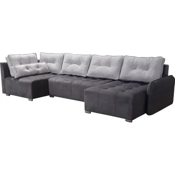 Sedací souprava Sedací souprava Moris U, levá, šedá (AN 6409/pol. 6408)