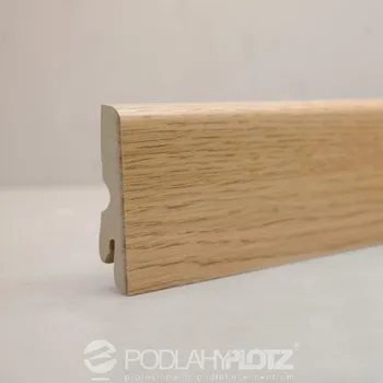 soklová lišta Obvodová lišta A1 MDF 60E k laminátu FLOORCLIC / 60x17x2400mm