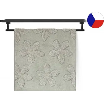 Ručník Luxusní ručník 50x100 TWIN PRIMAVERA 500g Sasanka šedá