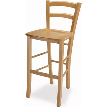 Barová židle Barová židle Venezia bar - masiv, tm. hnědá