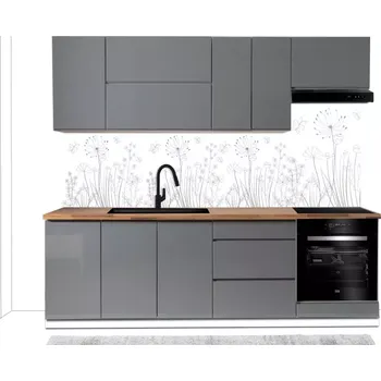 Kuchyňská linka Kuchyňská linka Aspen 240cm šedá