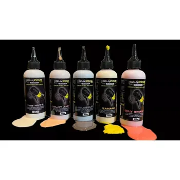 Návnadové aroma Liquirigs - Liquid Zig Booster Oily Shrimp 100ml VÝPRODEJ