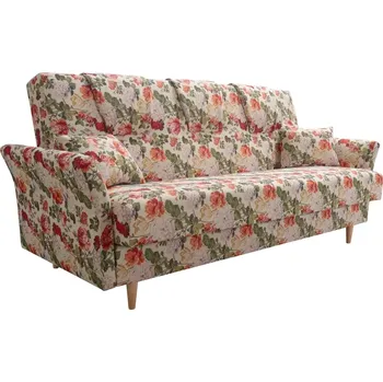 Pohovka Pohovka Boston, béžová květy (MIL 16870/sonoma)