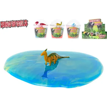 Modelovací hmota Mikro trading Dino World - Hmota v kelímku s dinosaurem