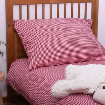 Povlečení SVITAP sleep well Povlečení z bavlněného kanafasu folklór červená velikost lůžkovin 140x200