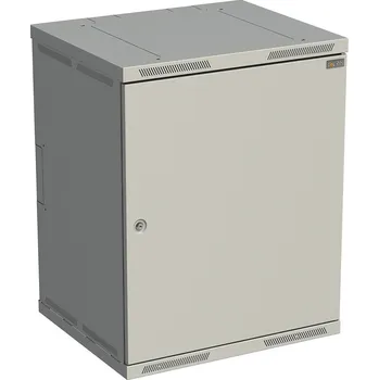 Rozvaděč Rozvaděč nástěnný SENSA 15U 500mm, dveře plech, RAL 7035, SENSA-15U-65-21-G