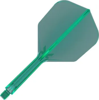 Příslušenství pro šipky Target - darts Letky K-Flex - No6 - Midi - Green TRG410014