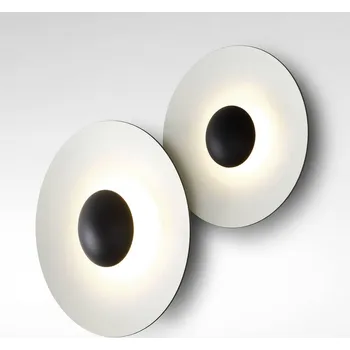 Lampička MARSET Ginger 32C LED nástěnné svítidlo Ø32cm dub/bílá dub, bílý 1 x 9 W LED - Doprava zdarma