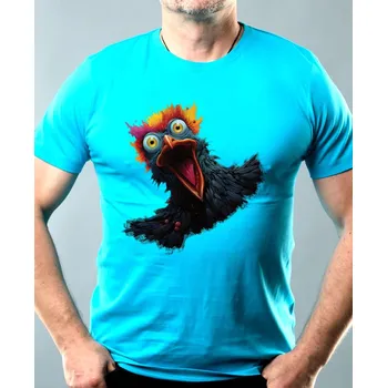 Pánská móda Slepice Márky - Pánské tričko Basic - Nejoblíbenější - 2XL