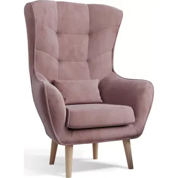 Křeslo Moderní křeslo ARTUR, růžová (Mat Velvet 63)
