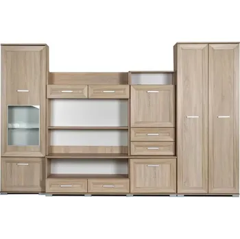 Obývací stěna Obývací stěna Paulina, sonoma