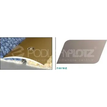 přechodová lišta PRINZ 50 PŘECHODOVÉ LIŠTY - ŠROUBOVACÍ, šíře 50 mm Barva: Nerez, Zvolte délku: 90 cm