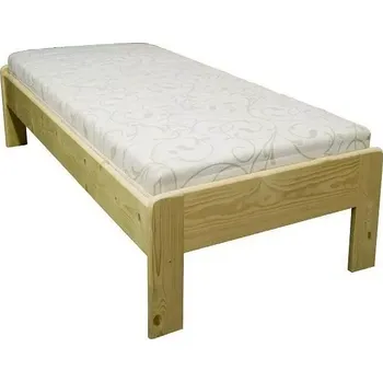 Postel Dřevěná postel VIKI - smrk, 200x80