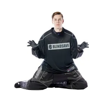 Florbalový dres BlindSave LEGACY set Florbalový brankářský set L, černá