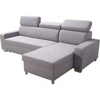 Sedací souprava Sedací souprava Milo Mini, pravá, šedá (gobi 13)