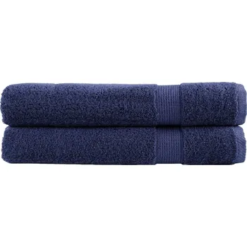 Utěrka Prémiové ručníky SOLUND 2 ks tmavě modré 100x200 cm 600 g/m² IM_137269