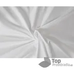 Saténové prostěradlo LUXURY COLLECTION 220x200+25 Bílé