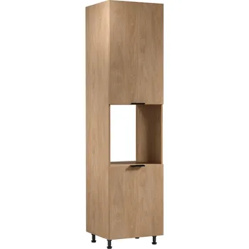 Kuchyňská skříňka Vysoká kuchyňská skříňka Sorento D60PWN pro vestavnou troubu - dub puccini