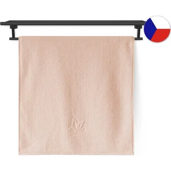 Ručník Luxusní ručník 50x100 GRAND Motýlek 640g meruňkový