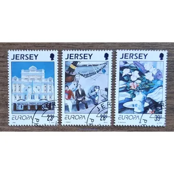 Sběratelství Jersey raz. 612/4 EUROPA, umění, r. 1993