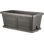 Truhlík s miskou Legno, 80x40x34cm, antracit