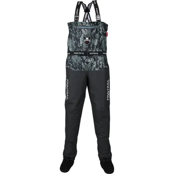 Prsačky Finntrail Waders Enduro Camo Grey S 1525CamoGrey-MASTER