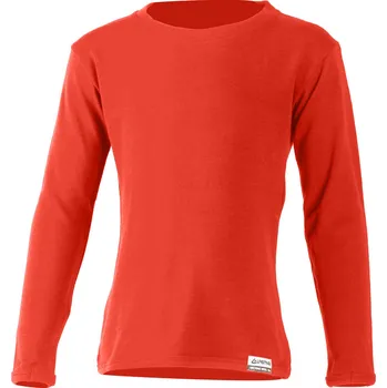 SNOPY dětská merino mikina - Červená 3737 / 120 / Červená