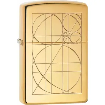 Benzínový zapalovač Zippo Armor® Golden Ratio