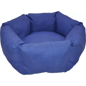 Pelíšek šestihran - modrý melír - SLEVA 3% s kodem radost25