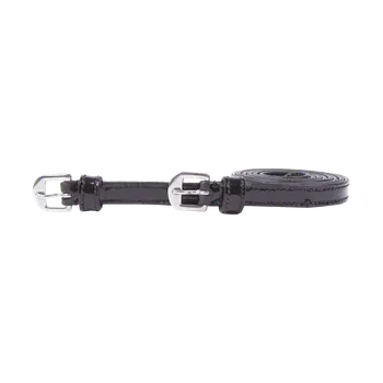 Ostruha Řemínky na šporny lesklá patent kůže