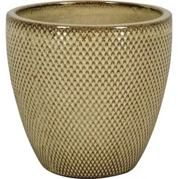Květináč Květináč Busan 1-01MD Ø23 x 20,5 cm hnědý