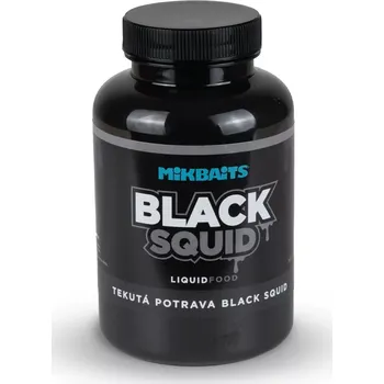 Návnadové aroma MIKBAITS Tekuté potravy 300ml - Black Squid