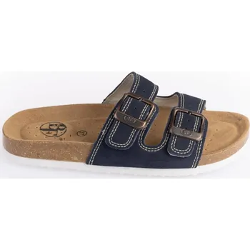 Pánské pantofle BF BY-113-17-99 Pánské pantofle modré 47