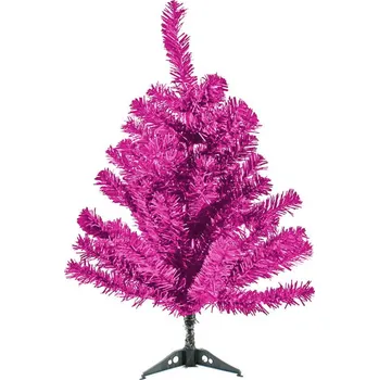 Vánoční stromek Umělý vánoční stromek 60 cm lila s plastovým stojanem Varianta: 60 plastovým