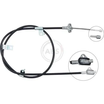 Lanko parkovací brzdy Tažné lanko, parkovací brzda A.B.S. K14099