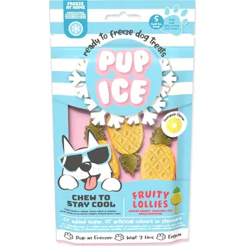 Pamlsek pro psa Pup Ice Chladicí pochoutka zmrzlina pro psy ananas 3 ks 90 g