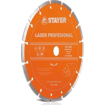 Řezný kotouč Kotouč diamantový řezný segmentový, LASER PROFESIONAL 3775.156
