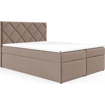 Postel Postel 75 140x200 cm s úložným prostorem Hnědá I