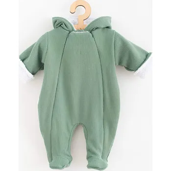 Kojenecký overall Kojenecká kombinéza s kapucí New Baby Frosty mint, vel. 80 (9-12m)