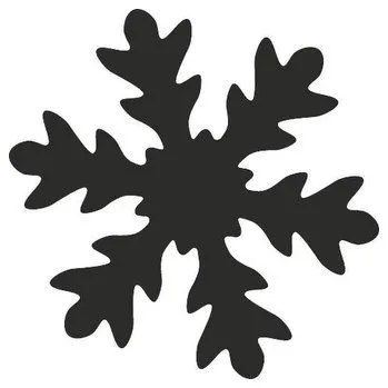 Dziurkacz ozdobny duży 25mm śnieżynka