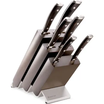Kuchyňský nůž Wusthof Blok na nože Ikon se 6 noži