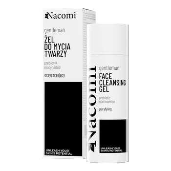 Masážní přístroj Nacomi Gentleman gel na mytí obličeje, 140 ml
