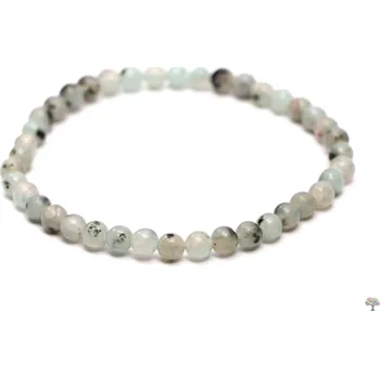 Náramek Magieprirody.cz Náramek Jaspis kiwi - 4 mm kuličky #722 - z přírodních kamenů