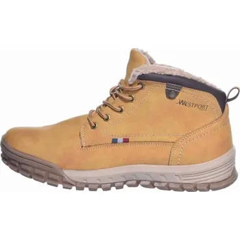 Pánská zimní obuv Pánská zateplená obuv Westport AVILES 44 Hnědá