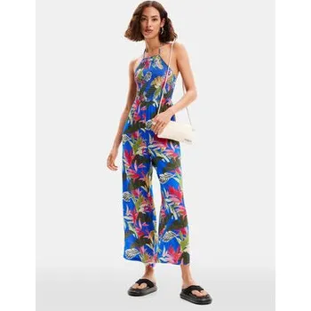 Dámský overall Desigual Overal Tropical Party 24SWMW22 Barevná Regular Fit XL