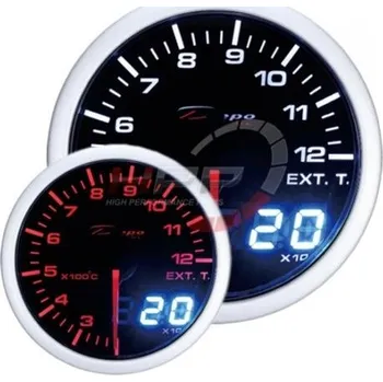 Budík Přídavný budík Depo Racing Dual View - teplota výfukových plynů (EGT)