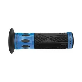 PROGRIP PG728 SILNIČNÍ ALU RUKOJETI (22+25MM, DÉLKA 122MM) BARVA MODRÁ (JEDNOSLOŽKOVÁ) (728-104) (PG728BL)