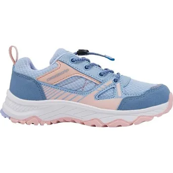 Dětská treková obuv Dívčí treková obuv Crossroad DALIT 28 Světle modrá, Lososová, Bílá